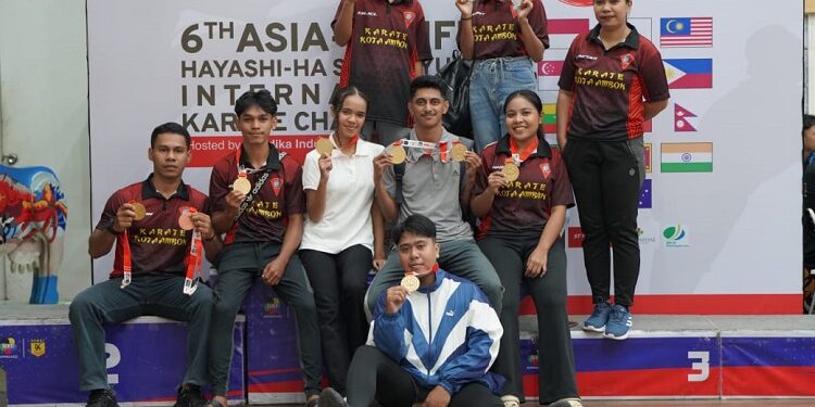 Nama Kota Ambon Berkibar di Ajang Karate Internasional