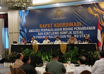 Sekda Wakili Gubernur Paparkan Materi Strategi Penanganan Konflik Sosial dan Potensi Sosial di Provinsi Maluku