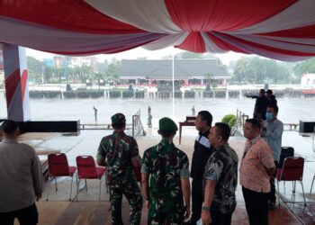 Jelang HUT ke-80 RI, Wagub Maluku Tinjau Gladi Kotor Upacara di Lapangan Merdeka Ambon