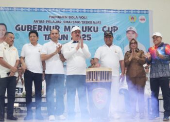 Gubernur Maluku Buka Turnamen Bola Volly Pelajar SMA/SMK Se-derajat