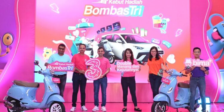 Tri Kembali Gelar Kebut Hadiah BombasTri