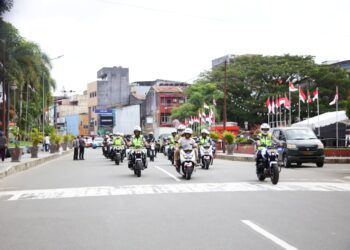 Kapolda Maluku Pimpin Patroli Cipta Kondisi Seputaran Kota Ambon