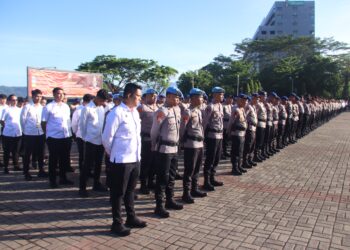 Dirreskrimsus Polda Maluku Pimpin Apel Gabungan, Ini Yang Ditegaskan