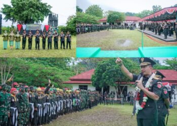 1251 Prajurit Tamtama TNI AD di Rindam XV/Pattimura Dilantik