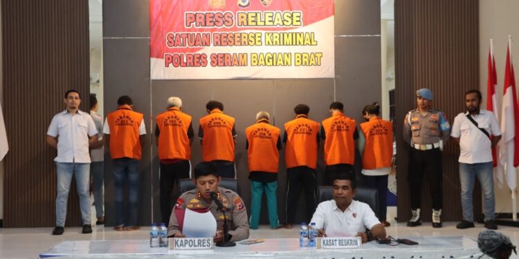 Polres SBB Tetapkan 7 Orang Dalam Kasus Eksploitasi Anak Dibawah Umur