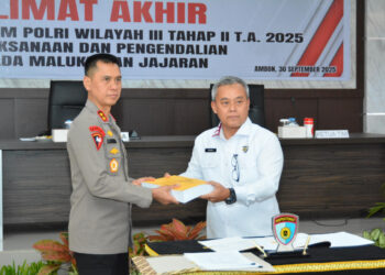 Taklimat Akhir Audit Itwasum Polri, Kapolda Maluku Tegaskan Tindak Lanjut Hasil Audit