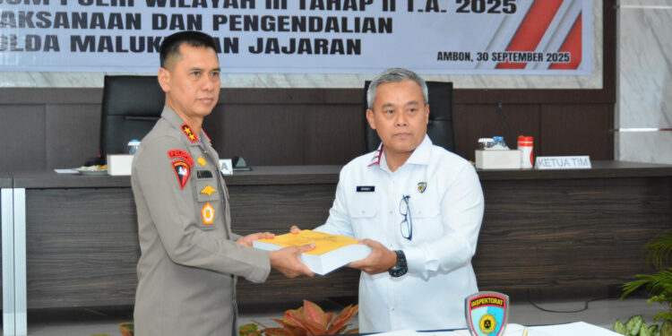 Taklimat Akhir Audit Itwasum Polri, Kapolda Maluku Tegaskan Tindak Lanjut Hasil Audit