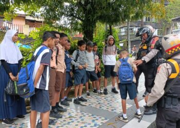 Cegah Tawuran, Patroli Presisi Polda Maluku Sasar Titik Rawan di Kota Ambon