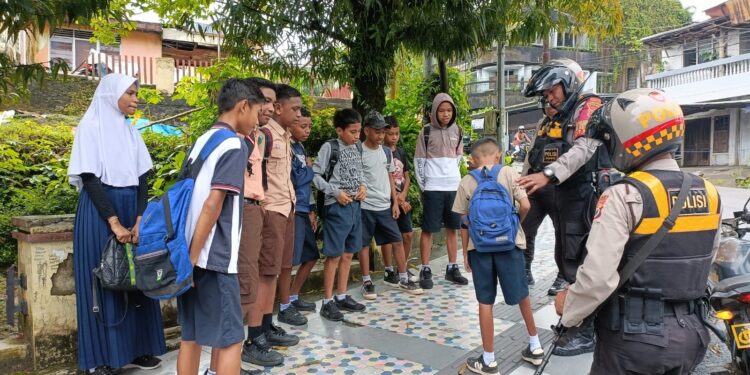 Cegah Tawuran, Patroli Presisi Polda Maluku Sasar Titik Rawan di Kota Ambon