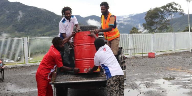 Perdana, BBM Hadir di Distrik Kanggime & Distrik Balingga