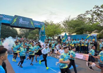 Perdana, UP3 Ternate Gelar Electric Run 2025