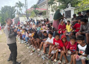 Kapolsek Manipa Bina Anak Jalanan di Ambon Lewat Rumah Singgah Sahabat Melindungi