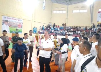 Gubernur Maluku Tutup HL Futsal Cup 2025