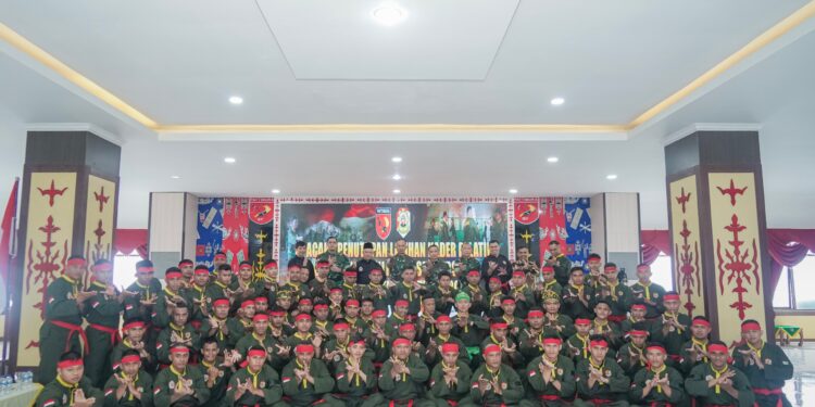 Pangdam XV/Pattimura Tutup Penataran Kader PSM Tersebar TA 2025