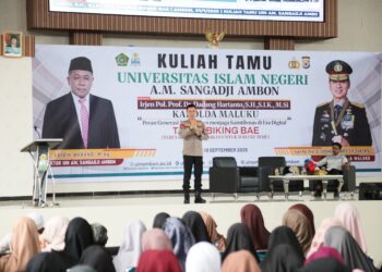 Beri Kuliah Umum di UIN AMSA, Kapolda Maluku Minta Mahasiswa Bijak di Era Digital