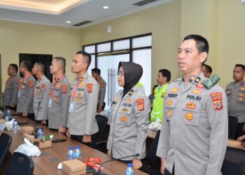182 Personil Polda Maluku Teken Pakta Integritas Seleksi Terpadu Pendidikan Pengembangan Karir Polri 2025