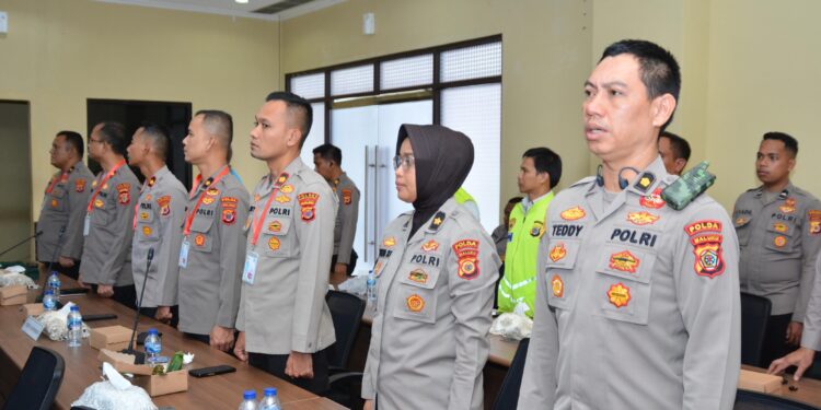 182 Personil Polda Maluku Teken Pakta Integritas Seleksi Terpadu Pendidikan Pengembangan Karir Polri 2025