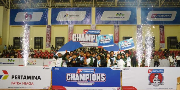 SMA Negeri 1 Merauke Resmi Menjadi Juara MyPertamina Futsal Competition 2025