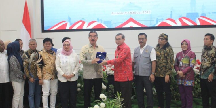 Gubernur Terima Kunker Komisi IX DPR-RI di Maluku