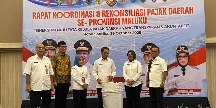 Pemprov Gelar Rakor Pajak Daerah se_Provinsi Maluku, Ini Arahan Gubernur