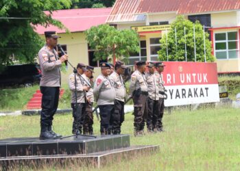 Polres MBD Gelar Simulasi Quick Response Time Situasi Kontijensi