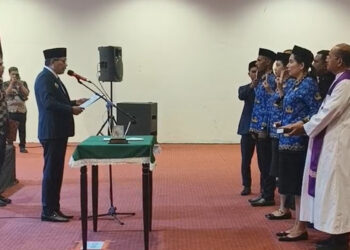 759 PPPK Kota Ambon Dilantik, Walikota Ingatkan Tanggung Jawab dan Loyalitas