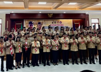 Pengurus Baru Gerakan Pramuka Kota Ambon Masa Bakti 2025–2030 Dilantik