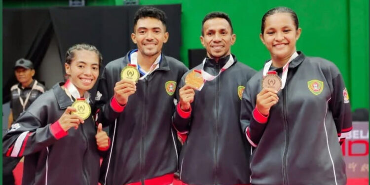 Maluku Berhasil Raih Tiga Medali Emas dan 1 Perunggu di PON Bela Diri 2025