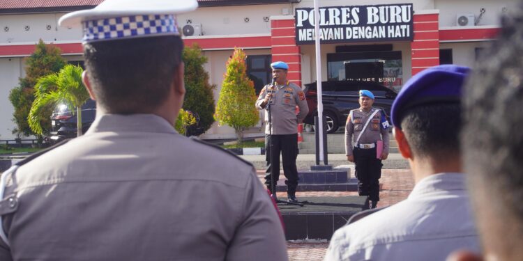 Kabid Propam Polda Maluku Sosialisasikan Quick Wins di Polres Buru