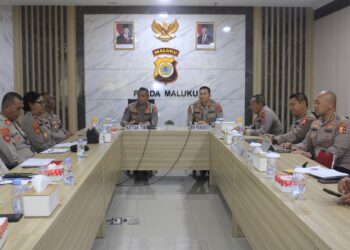 Korsabhara Baharkam Polri Supervisi Fungsi Samapta dan Pamobvit di Polda Maluku