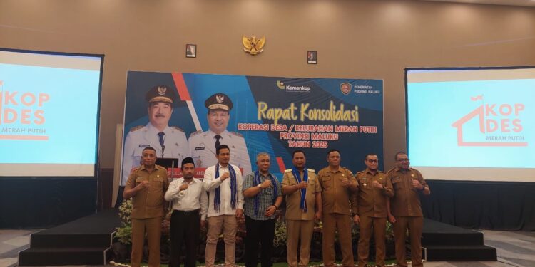 Wakil Gubernur Maluku Buka Rapat Konsolidasi Koperasi Desa/Kelurahan Merah Putih Tahun 2025