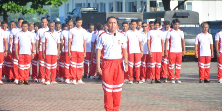 Karo SDM Polda Maluku Tegaskan Disiplin dan Persiapan Rekrutmen Bintara Brimob