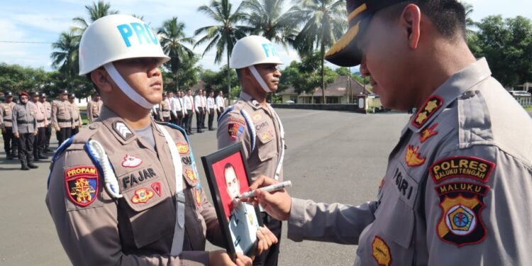 Langgar Kode Etik, IPTU J S. Soplantila di PTHD di Polres Polres Maluku Tengah