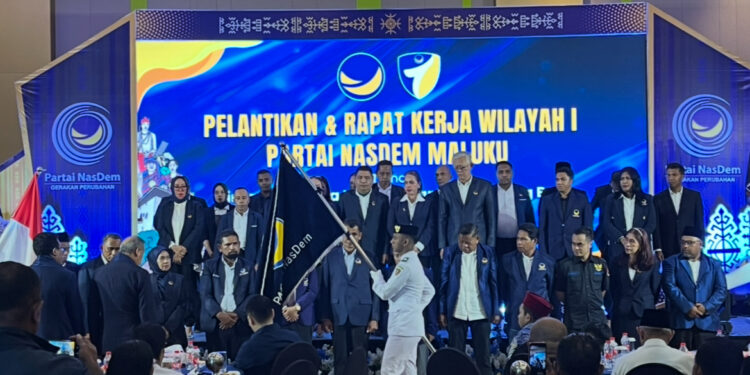 Partai Nasdem Maluku Gelar Pelantikan dan Rakerwil 1, Ini Harapan Waketum