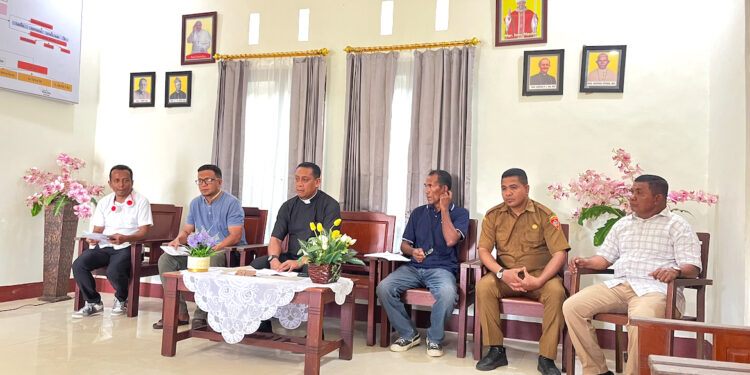 22 November 2025 Paroki St.Yoseph Passo Perarakan Arca Kristus Raja Akan Singgahi 11 Gereja di Ambon, Ini Rutenya