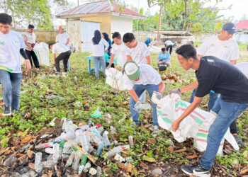 PLN UP3 Sofifi Gelar Aksi Tanam Mangrove dan Bersih Pantai di Somahode Peringati HMPI