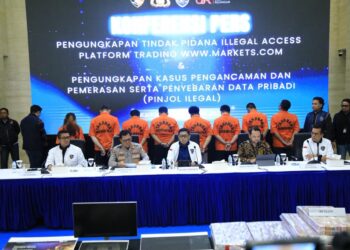 Bareskrim Polri Tangkap WNI Pembobol Platform Tranding Internasional Market.com