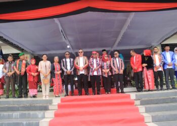 Gubernur Maluku Hendrik Lewerissa  Hadiri HUT ke-68 Kota Masohi