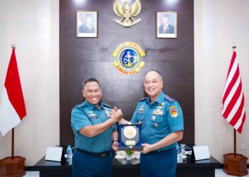 Laksamana Muda TNI Kodaerah IX Ikut Taklimat Awal Wasrik Audit Itjenal TA 2025