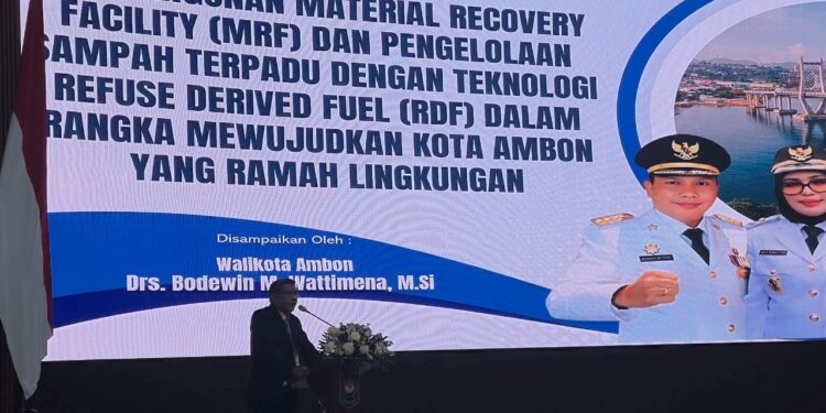 Walikota Paparkan Renaksi Pengelolaan Sampah Dihadapan Wamendagri dan Gubernur Lemhanas