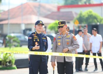 Kapolda Maluku Pimpin Apel Simulasi Siaga Tanggap darurat Bencana