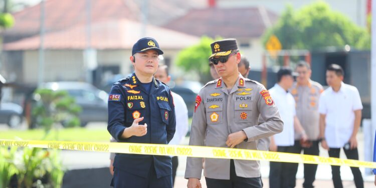 Kapolda Maluku Pimpin Apel Simulasi Siaga Tanggap darurat Bencana