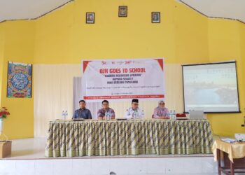OJK Maluku Edukasi Pelajar Tual tentang Keuangan Syariah