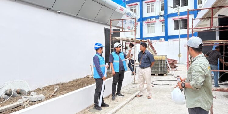 PLN UP3 Sofifi Sukses Nyalakan listrik Berkapasitas Daya Sebesar 690 kVA di Kantor BPK Maluku Utara