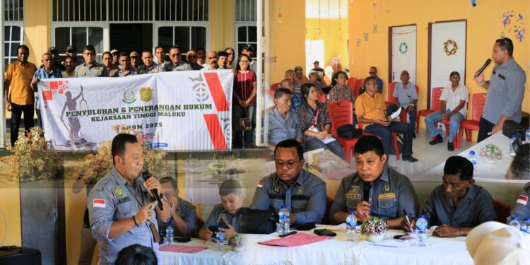 Kejati Maluku Gelar Penyuluhan Pencegahan Korupsi Dana Desa di Negeri Suli