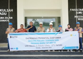 PLN UIW MMU Perkuat Pasokan Listrik untuk Sektor Pendidikan dan Olahraga di Maluku Utara