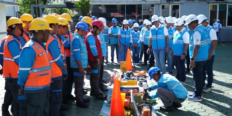 PLN UIW MMU Gelar Apel Siaga Kelistrikan, 1369 Personel Siap Jaga Listrik Andal Jelang Nataru