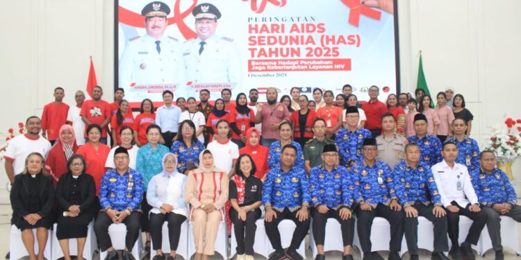 Wagub Maluku Buka Peringatan Hari AIDS Sedunia 2025