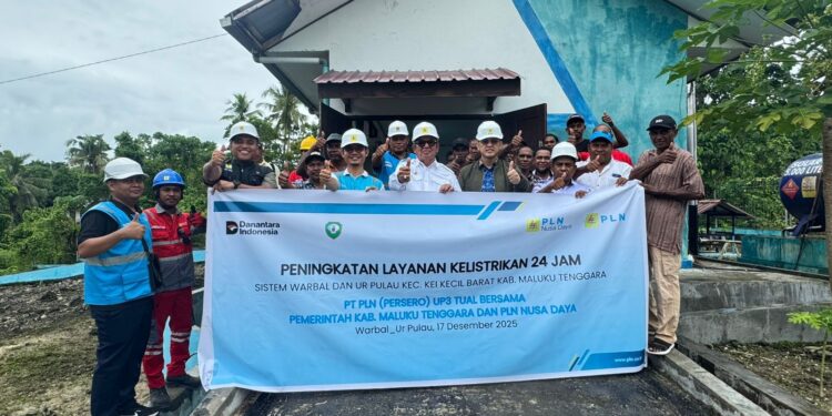 PLN UP3 Tual Perluas Layanan Listrik 24 Jam di Tual dan Malra