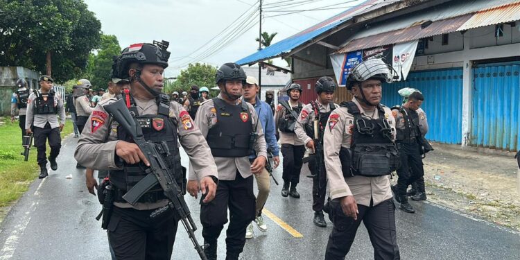 Perkelahian Antar Kelompok Pemuda di Fiditan-Tual, Polisi dan Brimob Bergerak Cepat Amankan Situasi
